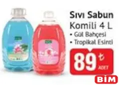 KOMİLİ SIVI SABUN 4 L
